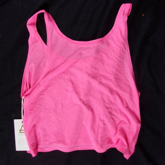 🌟 NEW Alchemy Size medium pink  tank top womens athletic work out shirt - Picture 3 of 3